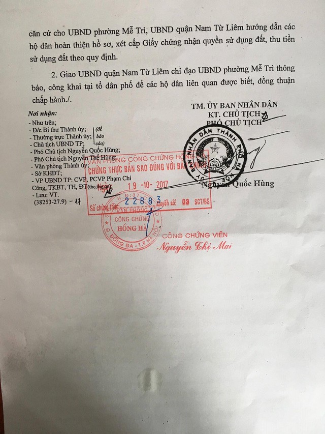 Sở Kế hoạch – Kiến trúc Hà Nội lên tiếng về vụ người dân bị quy hoạch treo giam lỏng